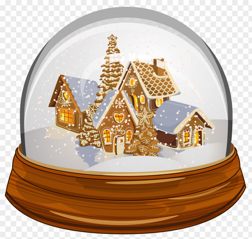 Transparent Christmas Snowglobe Clipart PNG