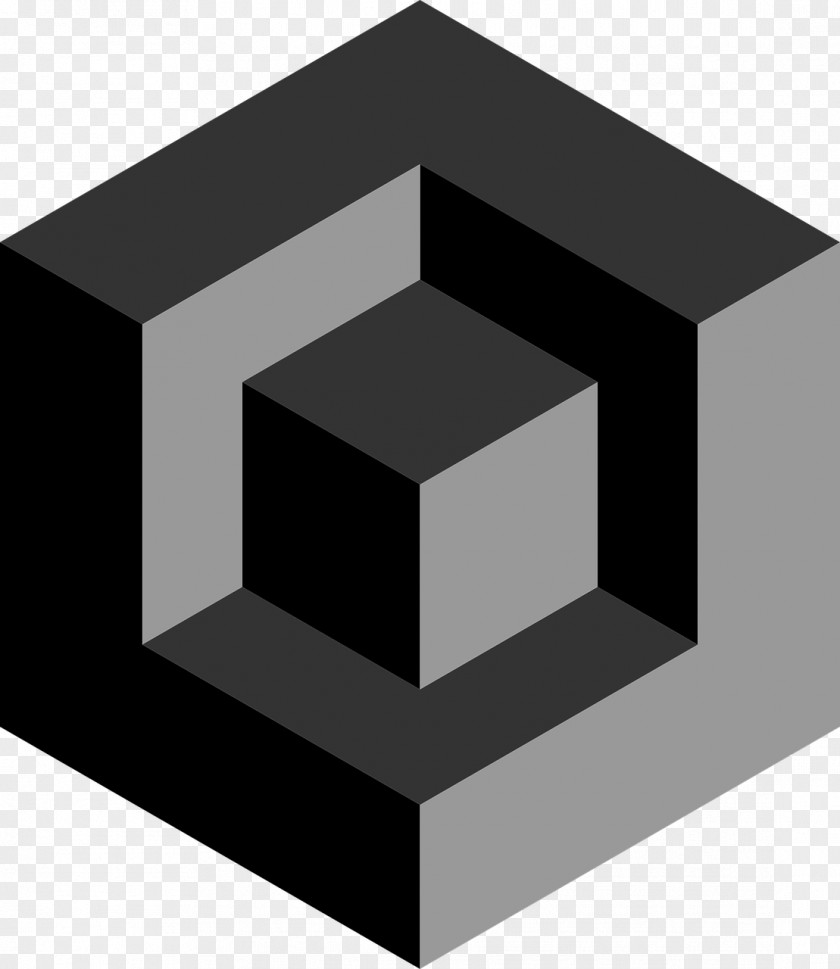 Cube 3D Computer Graphics Three-dimensional Space PNG
