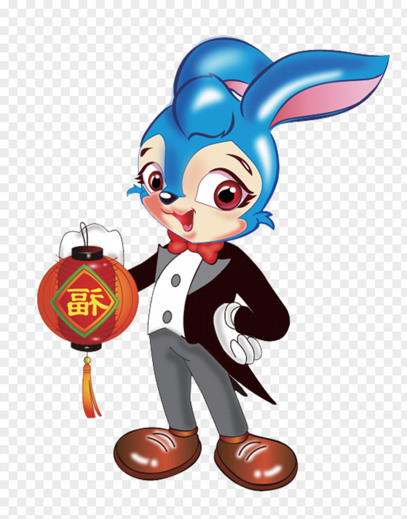 Lantern Bunny Easter Rabbit Clip Art PNG