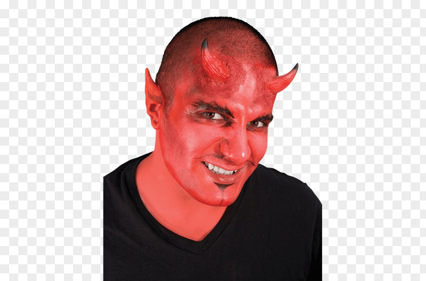Nose Theatrical Makeup Cheek Chin Devil PNG