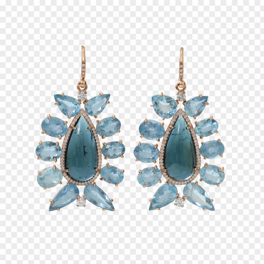 Tourmaline Gemstone Earring Jewellery Bijou Factory PNG