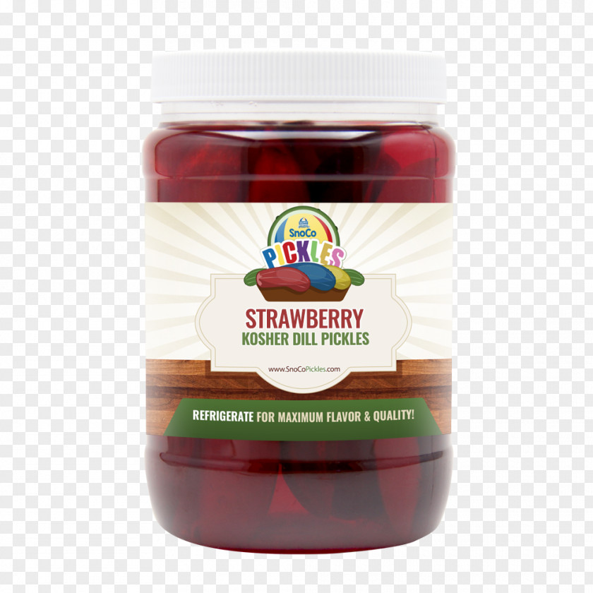 Strawberry Syrup Chutney Flavor Natural Foods Jam PNG