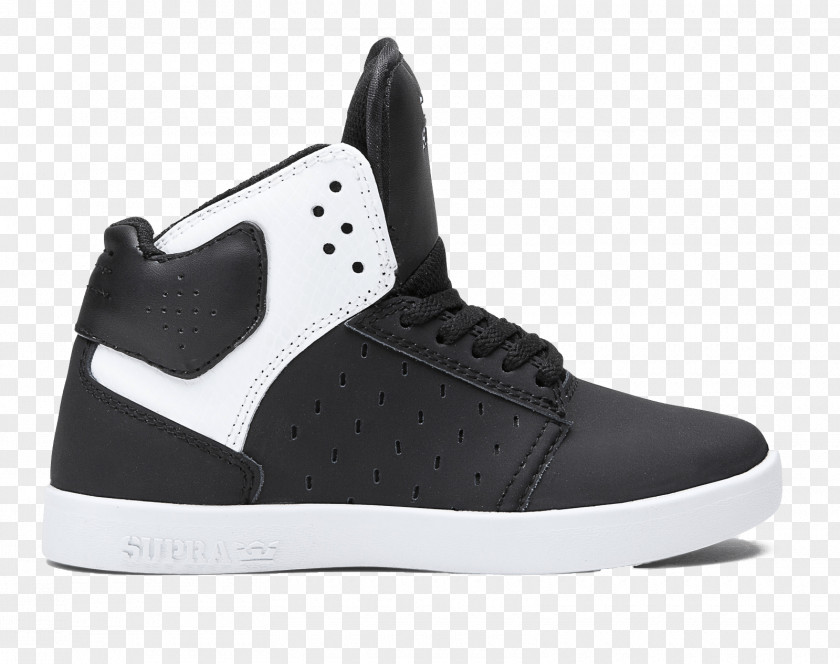 High Kids Atom Black/white (BWW) Größe: 34.5 Sports ShoesBoot Skate Shoe Schuhe Supra PNG