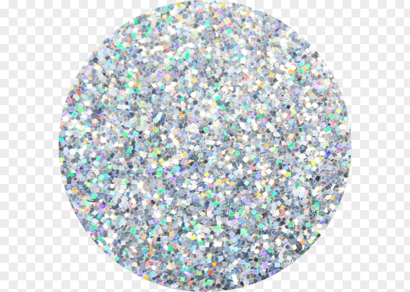Silver Sequins Glitter Cosmetics Pearlescent Coating Holography Eye Shadow PNG