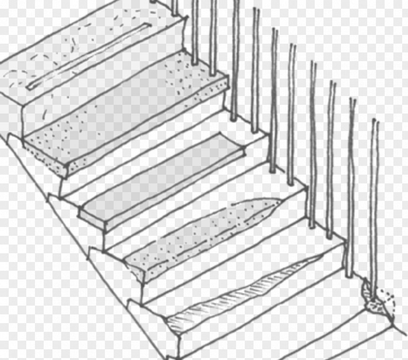 Stairs Stair Tread Drawing Riser Sketch PNG