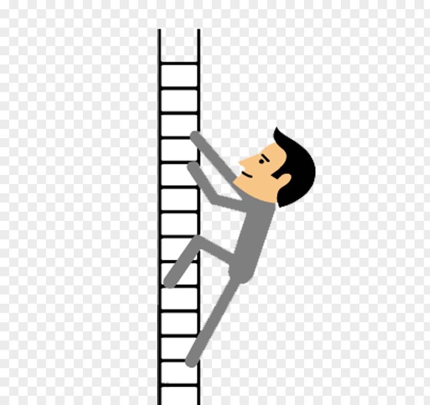 Business Men Climbing Stairs Presentation Template Microsoft PowerPoint PNG