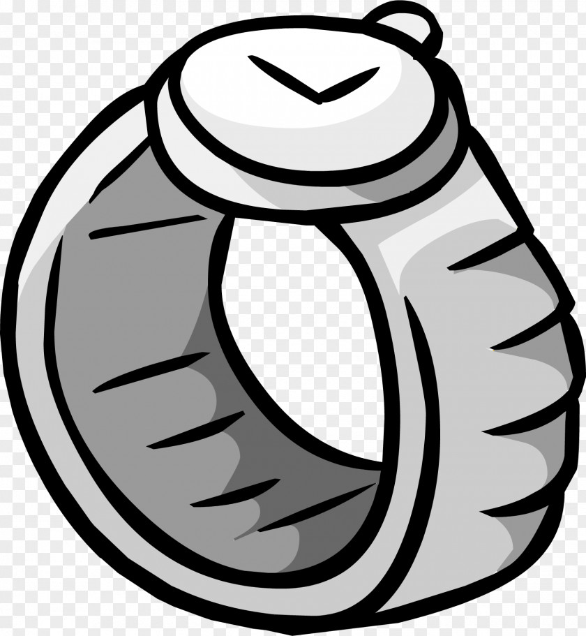 Igloo Club Penguin Watch Gold Clip Art PNG