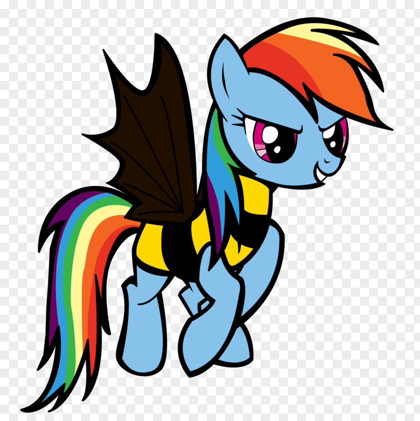 Rainbow Night Dash My Little Pony Nightmare PNG