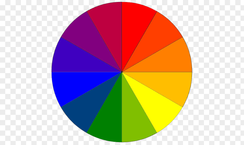 Color Wheel Cropping PNG