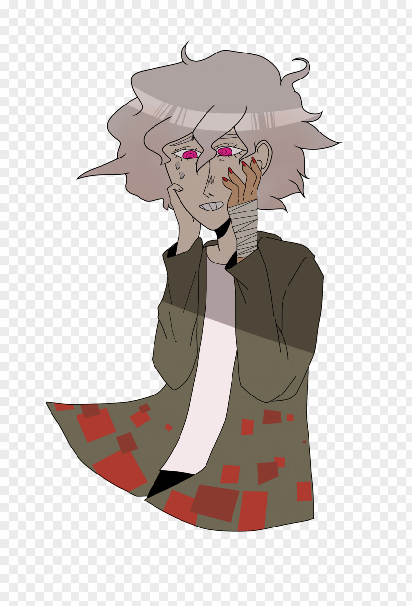 Komaeda Danganronpa Costume Out Of Character Role-playing Headgear PNG