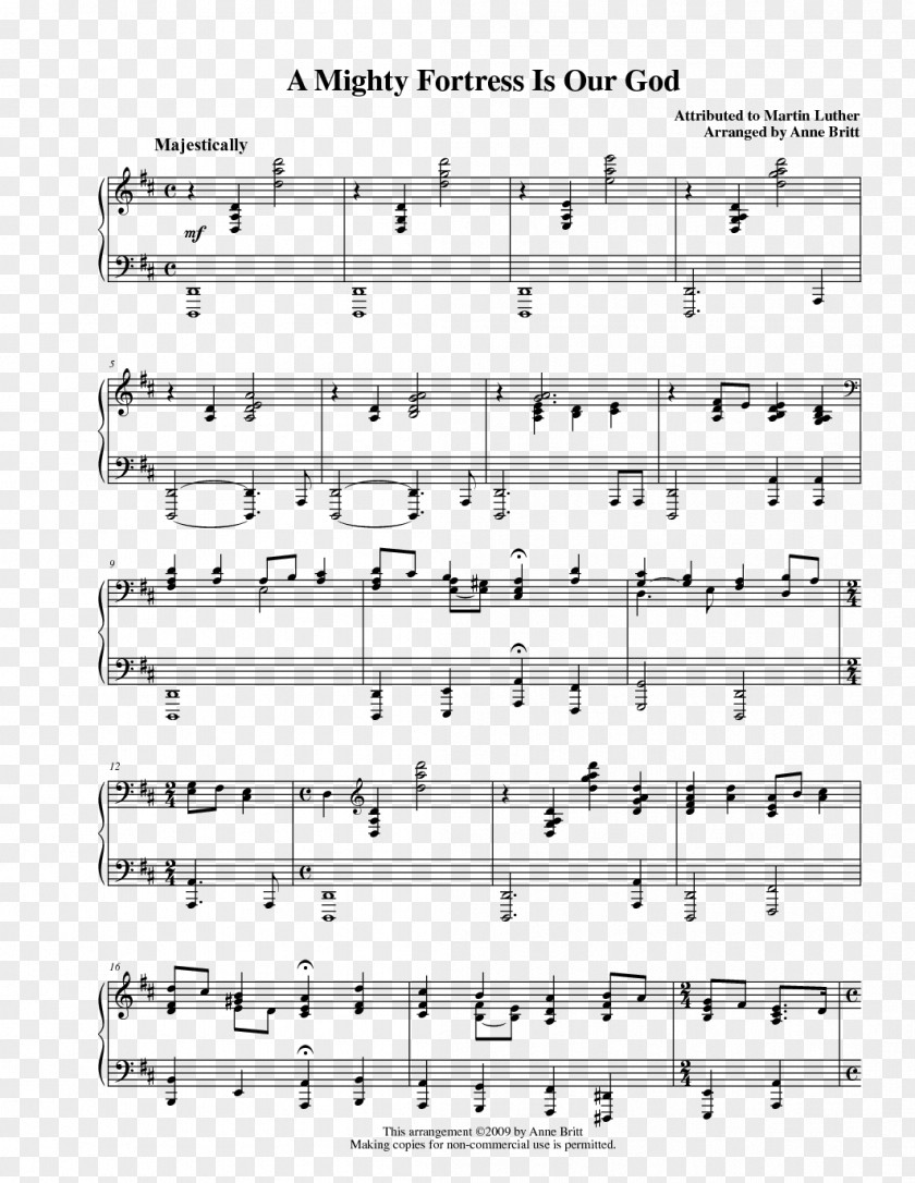 Sheet Music A Mighty Fortress Is Our God Song Hymn PNG Hymn, sheet music clipart PNG