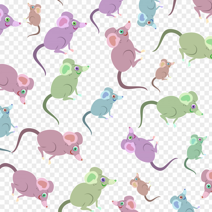 A Bunch Of Rats Mouse Drawing Clip Art PNG