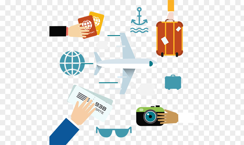Airplane Travel Video PNG