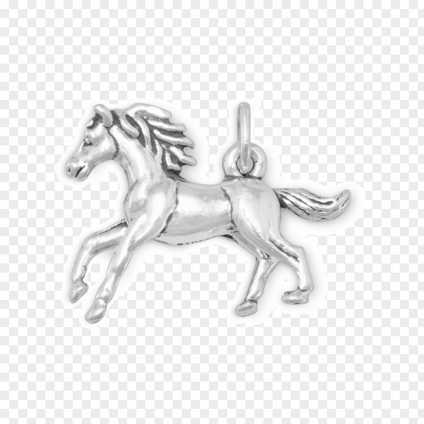 Gallop Charms & Pendants Charm Bracelet Silver Mustang Farm PNG