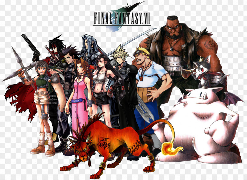 Group Final Fantasy VII Remake XV IX PNG
