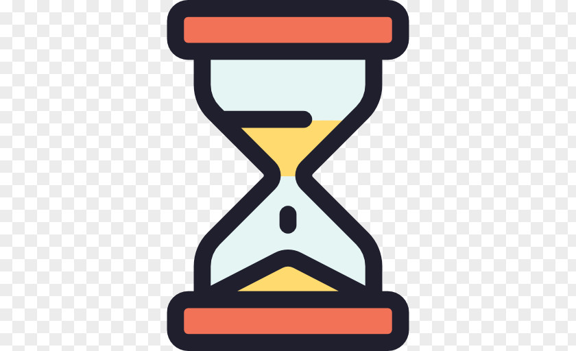 Hand-painted Hourglass Timer Icon PNG