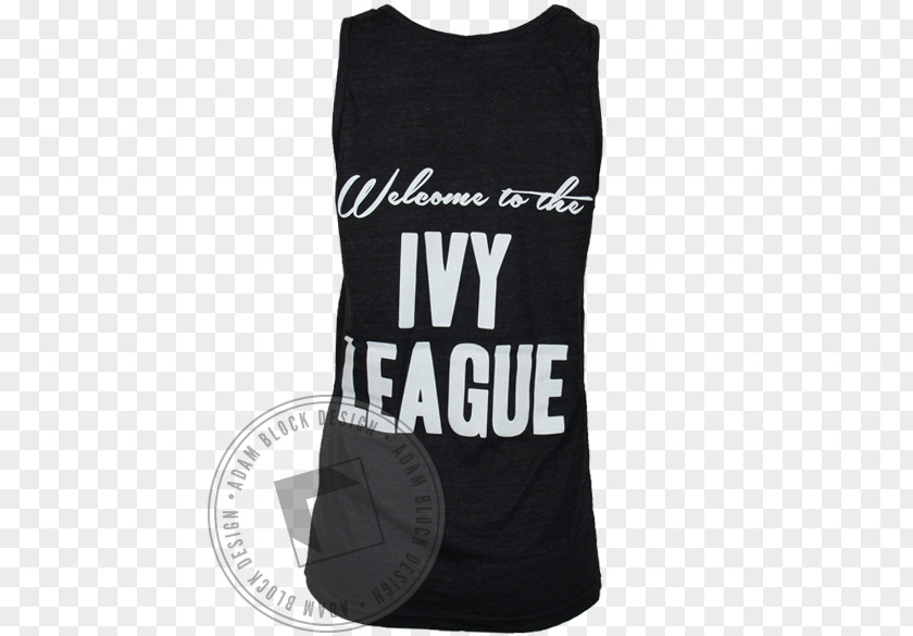 Ivy League Gilets T-shirt Sleeveless Shirt Font PNG