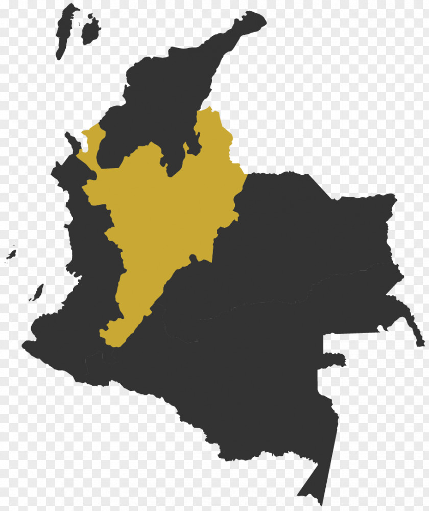 Map Colombia Vector Royalty-free PNG