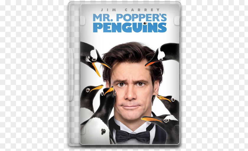 POPPERS Jim Carrey Tom Popper Mr. Popper's Penguins Film Streaming Media PNG