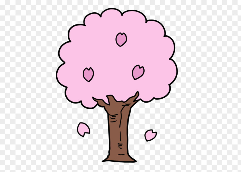 Tree Cherry Blossom Lovely Days Clip Art PNG