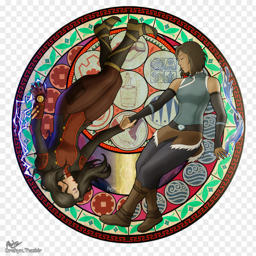 Wheel Of Dharma Asami Sato Korra Iroh Mako Sokka PNG