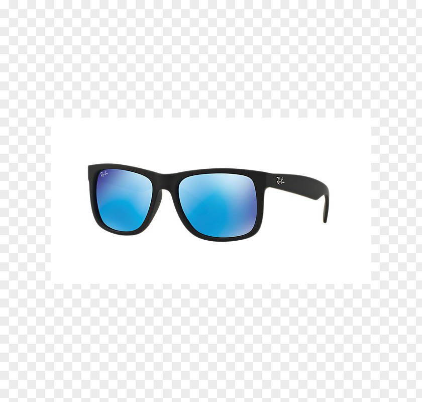 Ray Ban Ray-Ban Justin Classic Mirrored Sunglasses Wayfarer PNG