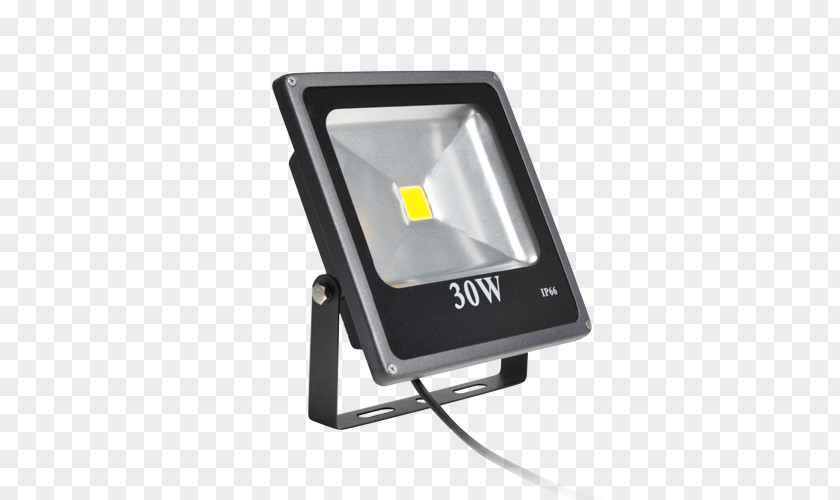 Straight Spotlight Floodlight LED Lamp Light-emitting Diode Light Fixture PNG
