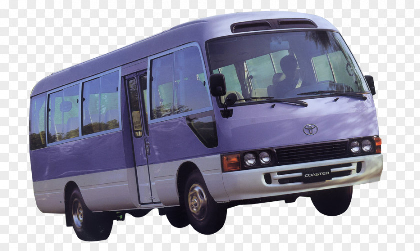 Toyota Coaster Compact Van Car HiAce PNG