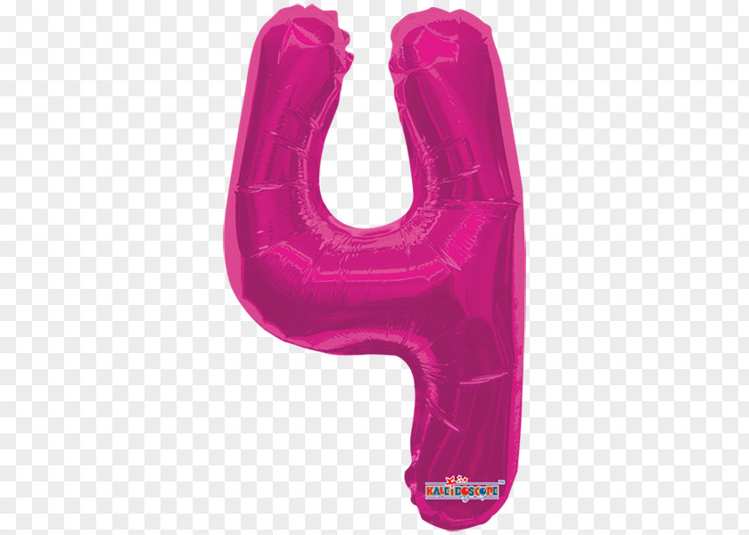 Balloon Toy Pink Number Floristry PNG