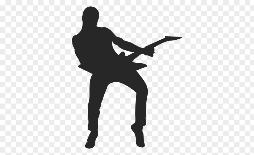 Guitar Pro Silhouette Guitarist Musician PNG