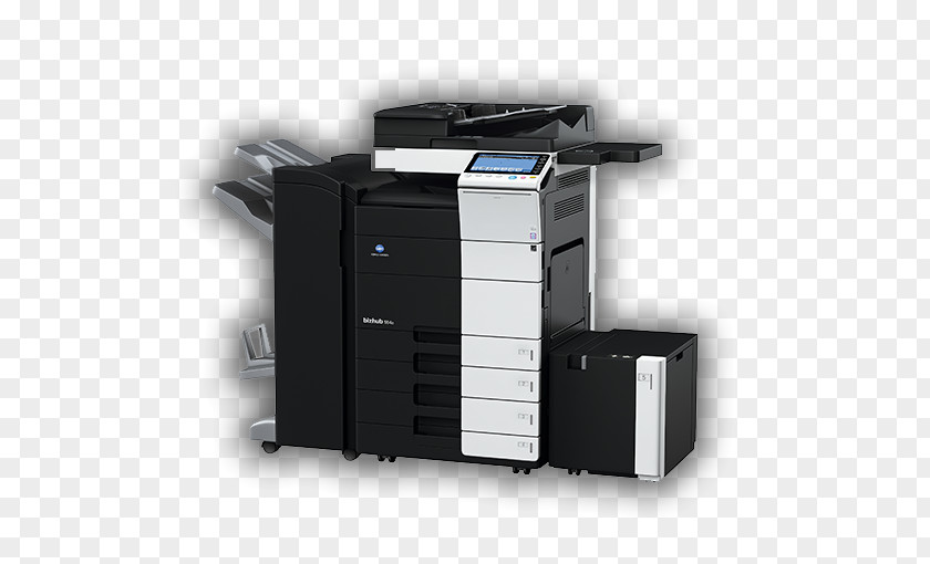 Multi Usable Colorful Brochure Photocopier Multi-function Printer Konica Minolta PNG