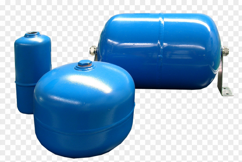 Painted Compressed Air Storage Tank Pneumatics Compressor PNG
