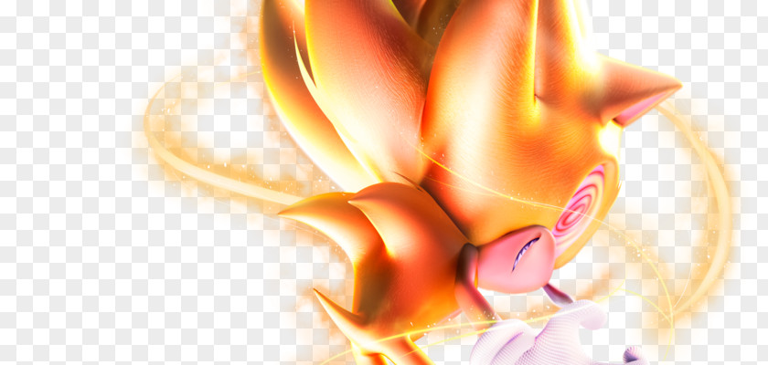 Super Sonic The Hedgehog 2 3D Boom Mania PNG
