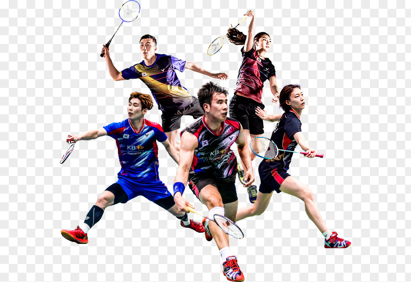 Badminton Team Sport Racket PNG