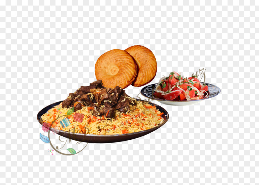 Dish Pilaf Uzbek Cuisine Recipe PNG