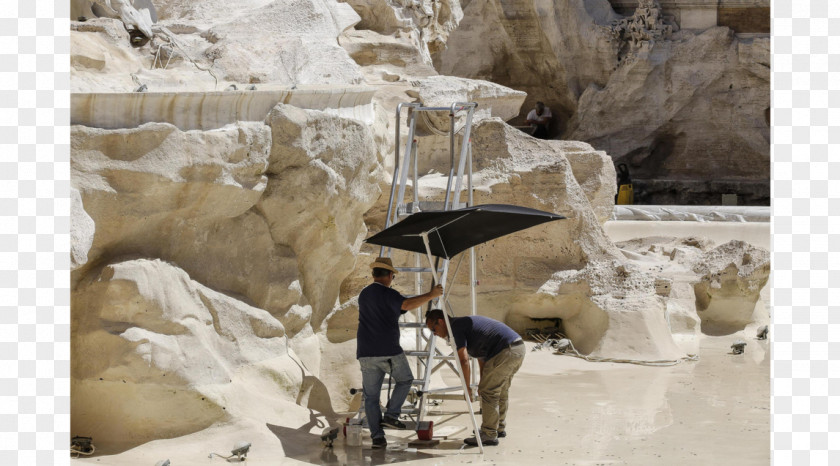 Fontana Di Trevi Fountain Manutenzione Straordinaria Geology Tourism PNG