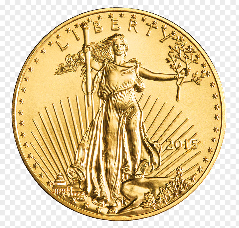 Gold Coins American Eagle Bullion Coin PNG