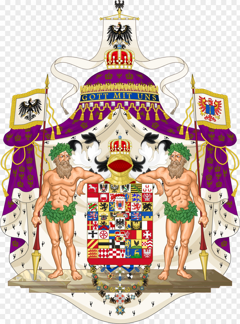 Greater Kingdom Of Prussia Free State German Empire Coat Arms PNG
