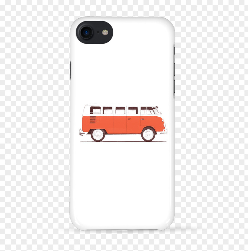 Iphone 7 Red Car Van Product Design Cushion Slipcover PNG