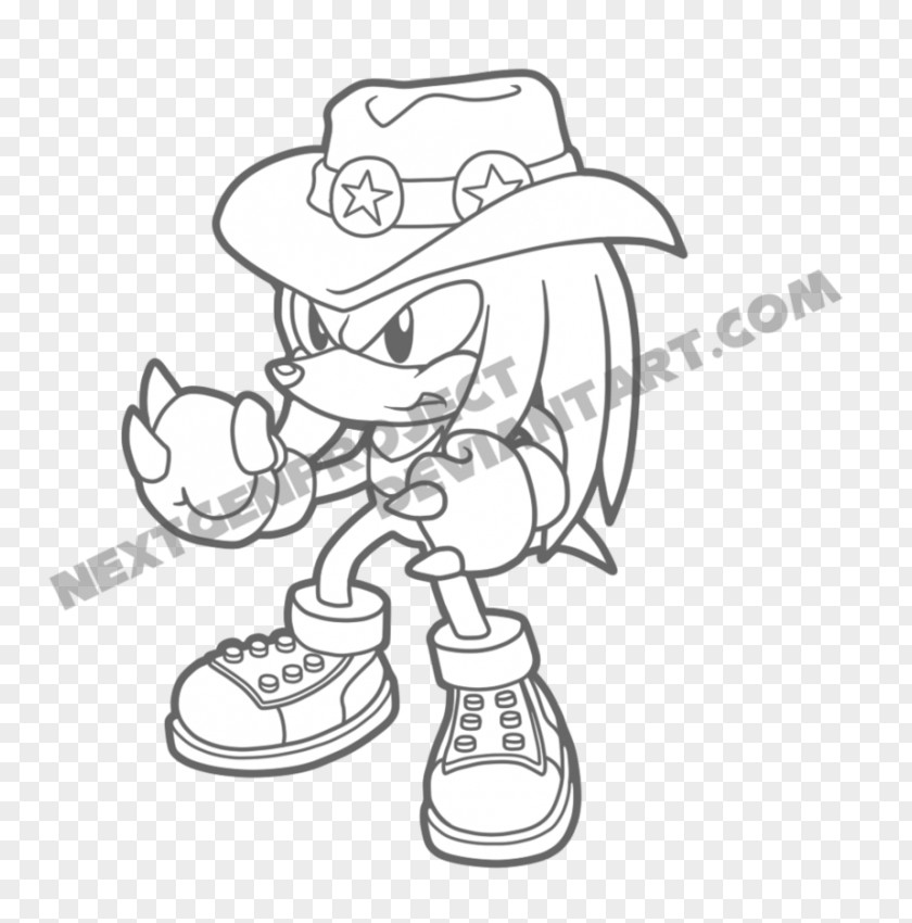 Knuckles Sonic Chaos The Hedgehog Coloring Book Echidna Tails PNG