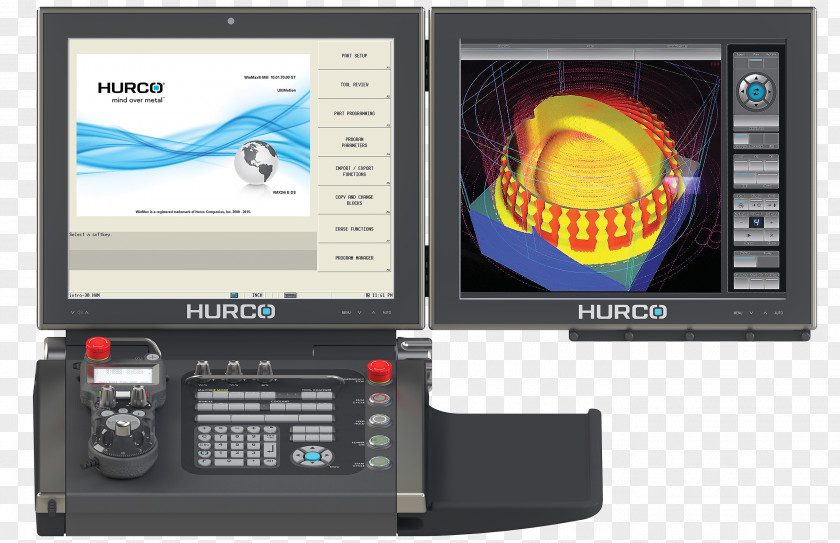 Machine Tool Hurco Companies, Inc. Computer Numerical Control Lathe PNG