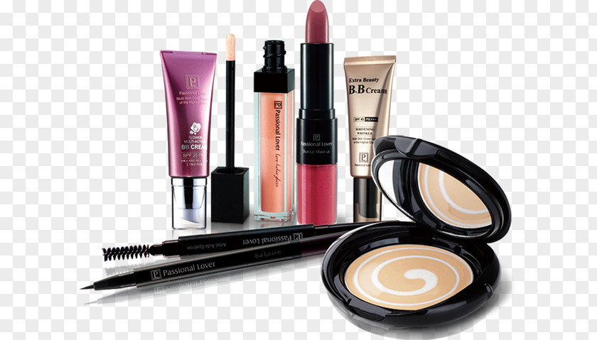 Makeup Department Cosmetics Brush Mirror Toiletry Bag PNG