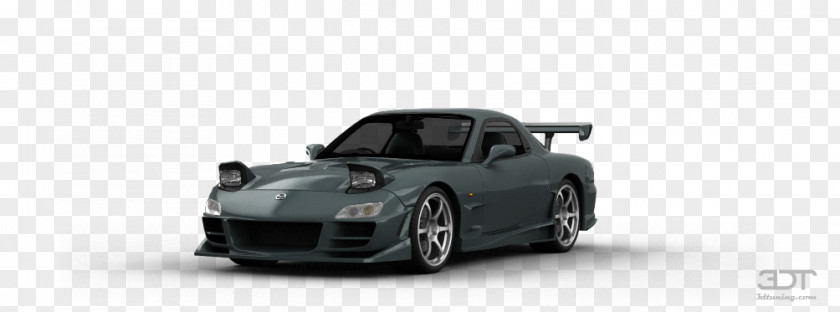 Mazda RX-7 Alloy Wheel Automotive Design Sports Car Lighting PNG