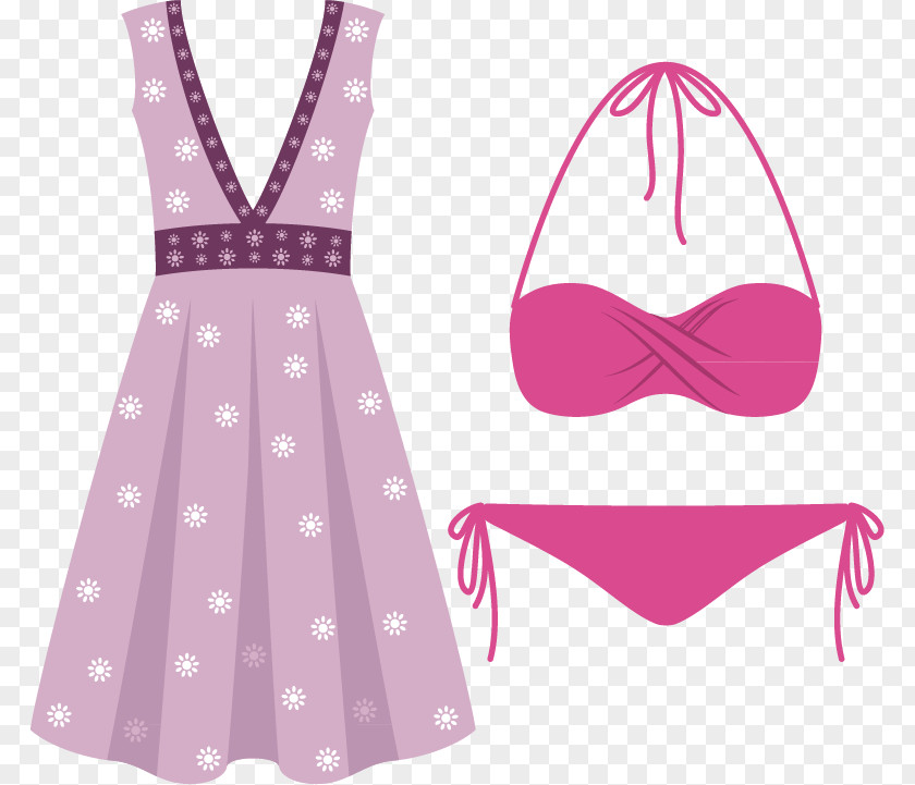 Ms. Dress Skirt Vector Material Childrens Clothing Stock Photography PNG