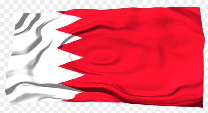 Bahrain Flag Textile PNG