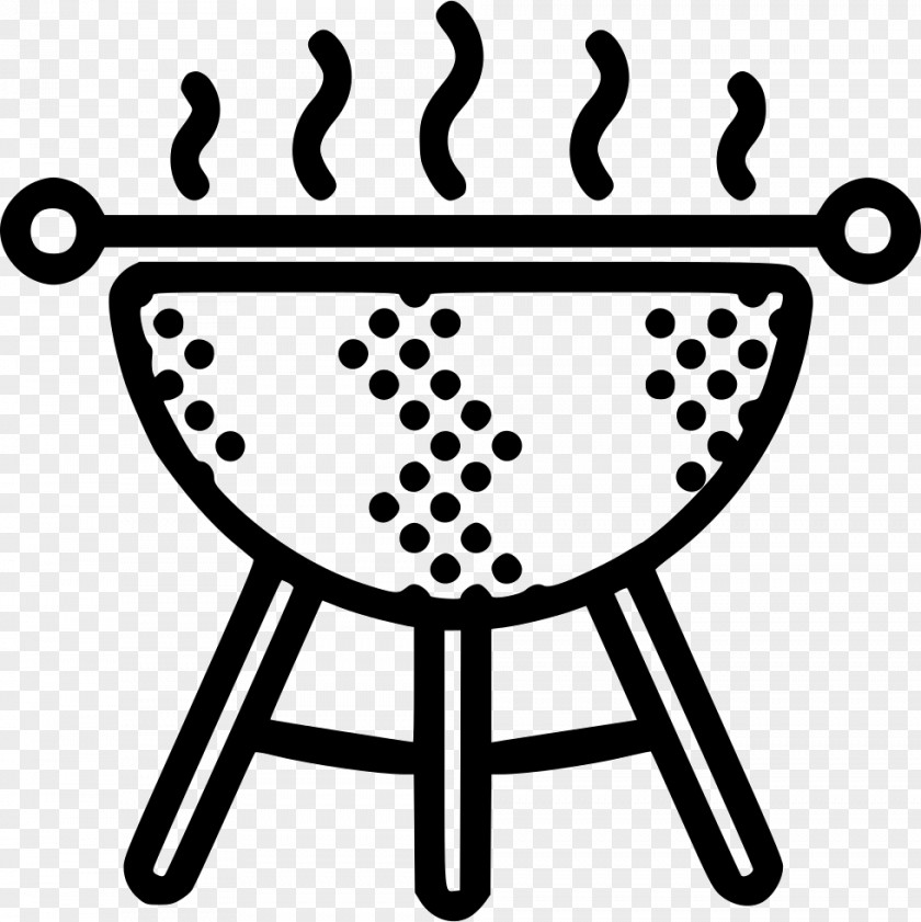 Bbq Outline Barbacoa Clip Art Barbecue Grill PNG