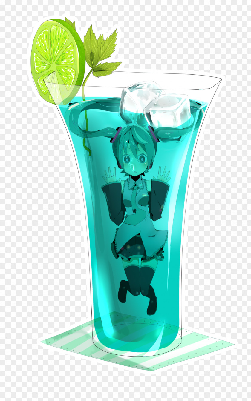 Cocktail Blue Hawaii Lagoon Non-alcoholic Drink Sea Breeze PNG