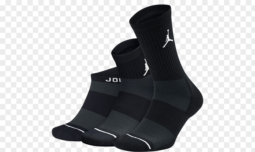 Nike Jumpman Air Jordan Shoe Sock PNG