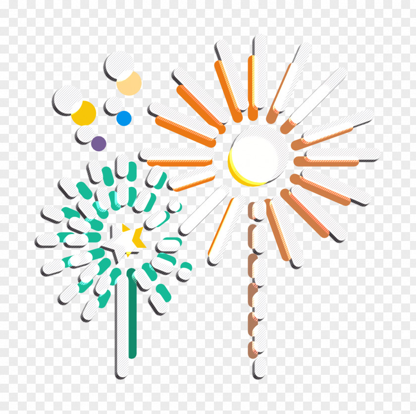 Rocket Icon Fireworks Holiday Elements PNG
