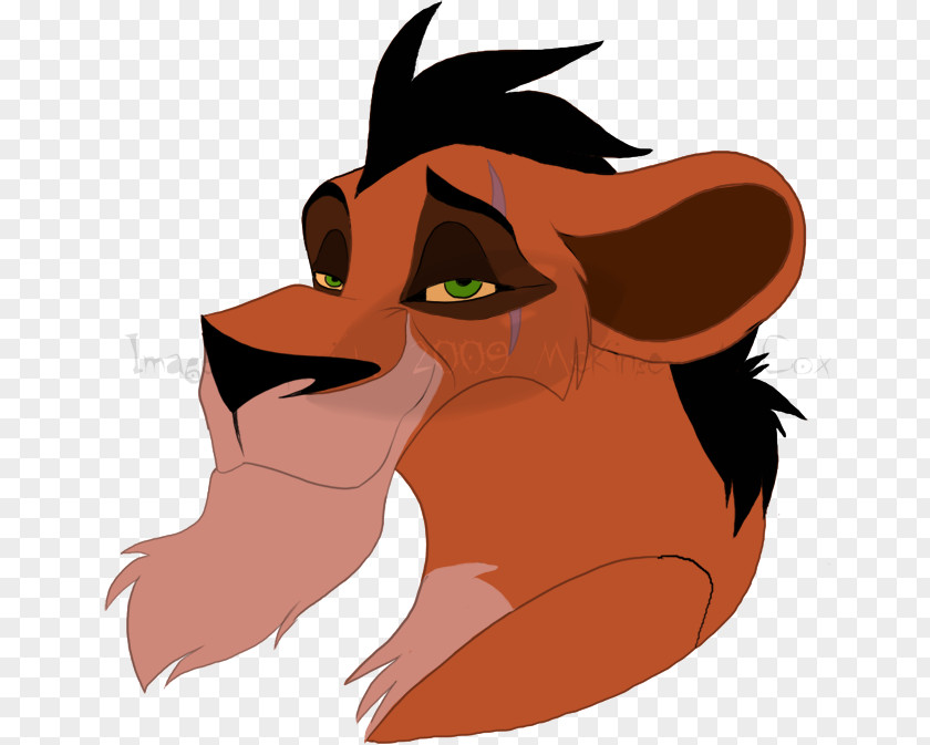 Scar Cat Lion Mufasa Art PNG